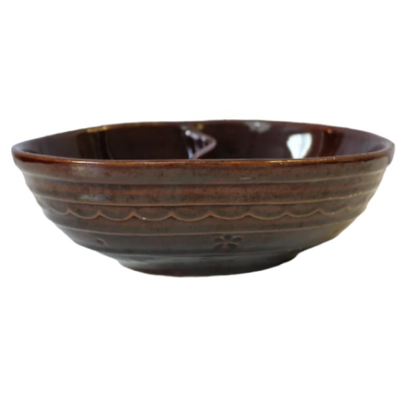 MAR-CREST➕Vintage Divided Stoneware Bowl - Picture 1 of 7